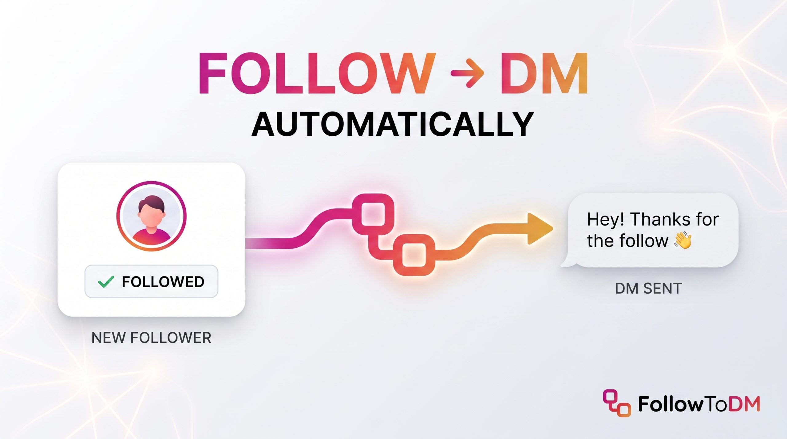what is follow to dm